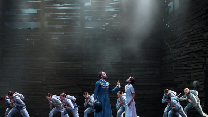 Fabian Reimair, Erina Takahashi and Artists of English National Ballet in Creature by Akram Khan © Laurent Liotardo - Copy